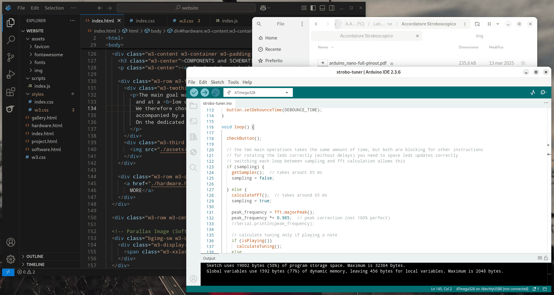 Some coding