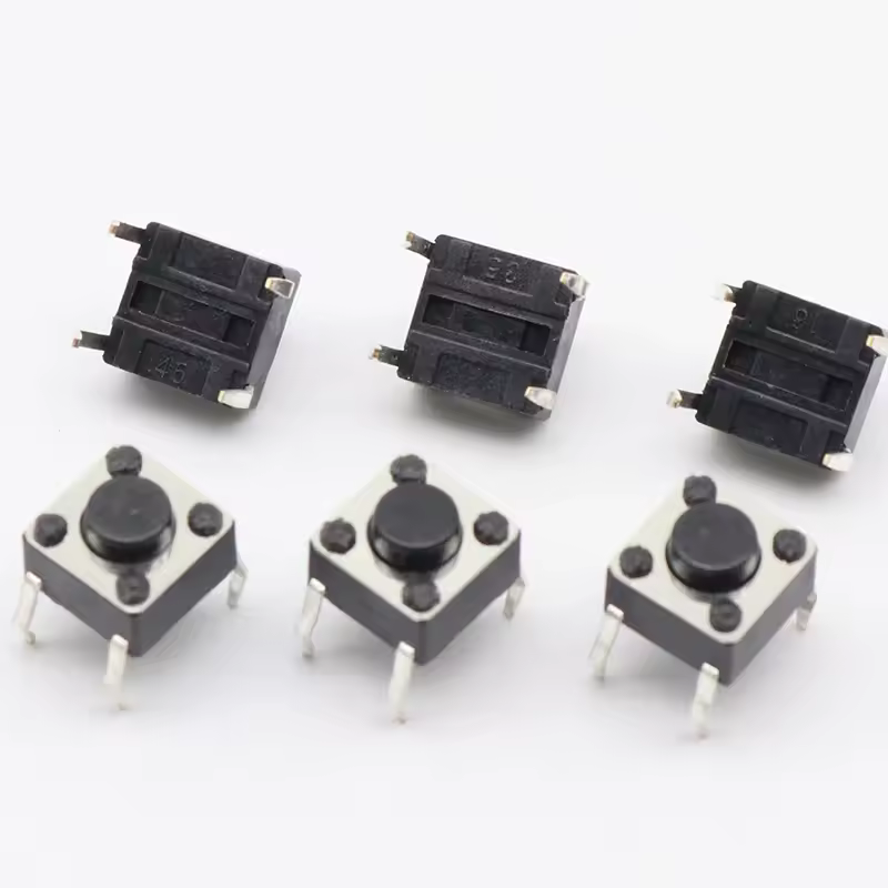 Photo of the breadboard